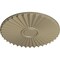 Ekena Millwork Shakuras Ceiling Medallion (For Canopies up to 5"), Hand-Painted Gobi Desert, 19 3/4"OD x 1 3/8"P CM20SHGDF - alternate 3